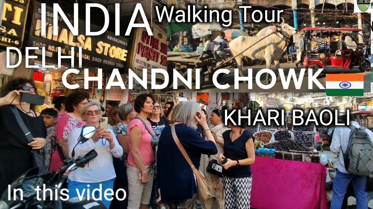 Walking in Old Delhi 2026 🇮🇳 | Chandni Chowk Crowd & Street Life | Real Sounds & Real People 