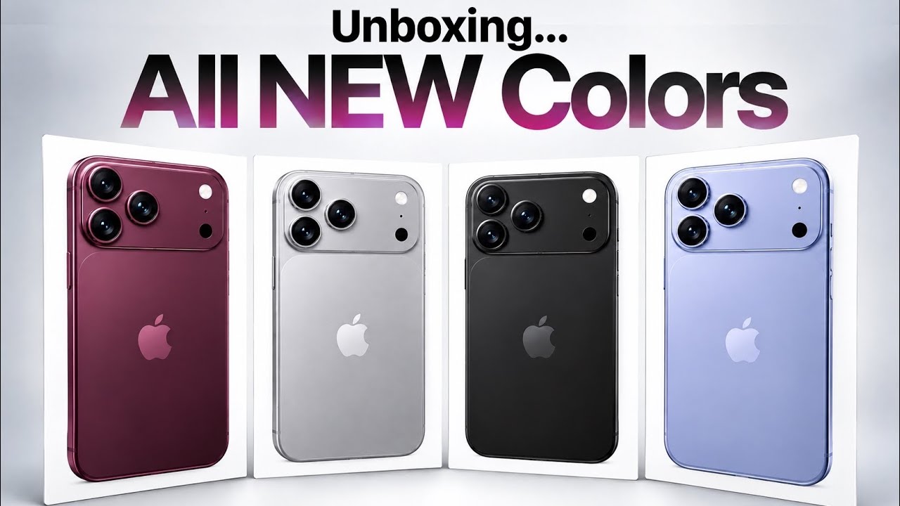 iPhone 18 Pro Max - Unboxing EVERY New Color