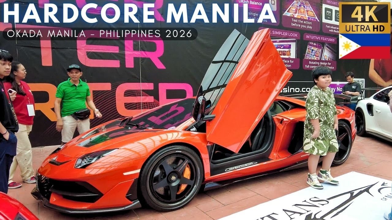 HARDCORE MANILA Carshow at OKADA MANILA [4K Virtual Tour] Philippines - January 2026