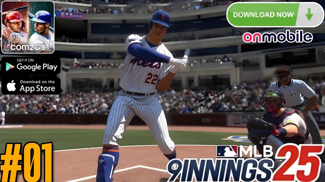 Лучшая мобильная бейсбольная игра 2025 года ‼️ Прохождение MLB 9 Innings 25 версии 10.0.1