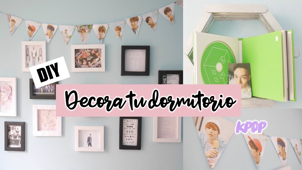 DIY K-POP : Decora tu habitación con SEVENTEEN/ SHINee/ EXO/ BTS/ NCT 127/ GOT7 ft Kfreaks