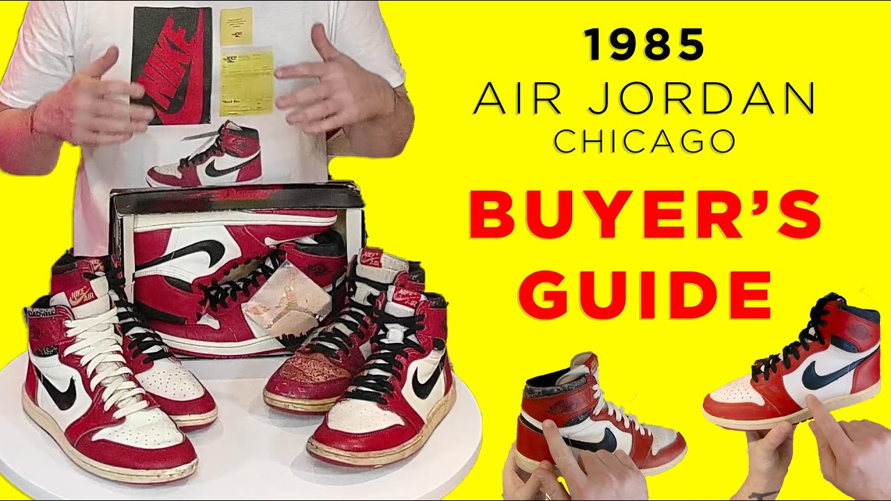 85 Air Jordan 1 Chicago Buyers Guide - How to buy your first 1985 OG Jordan