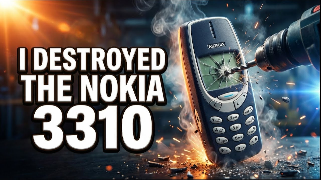 I Destroyed The Nokia 3310