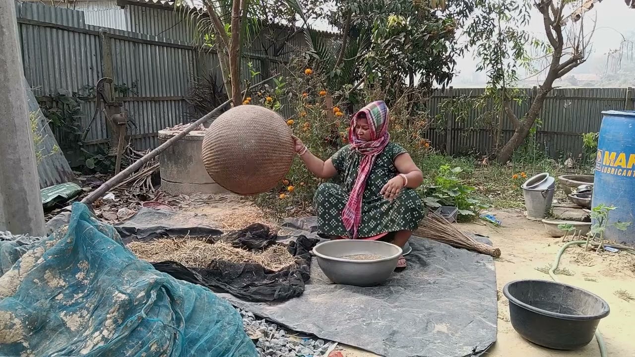 সকালবেলা উঠে পাতা ঝাড় দিয়ে নিলাম    দুপুরে খাওয়া-দাওয়ার পরে রাত্রে  গেলাম বিয়ে বাড়ি নেমন্তন্ন