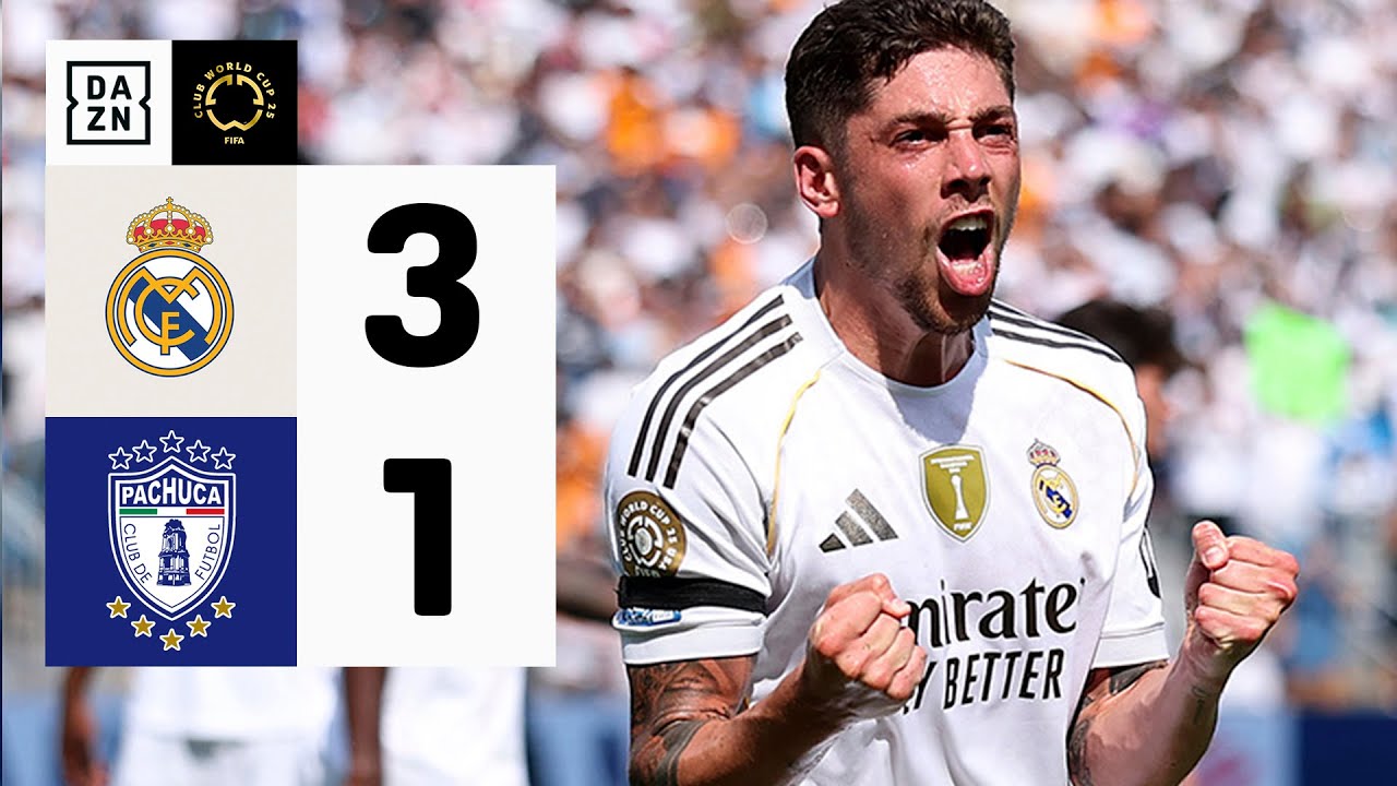 Real Madrid vs Pachuca (3-1) | Resumen | Highlights Mundial de Clubes FIFA 2025™