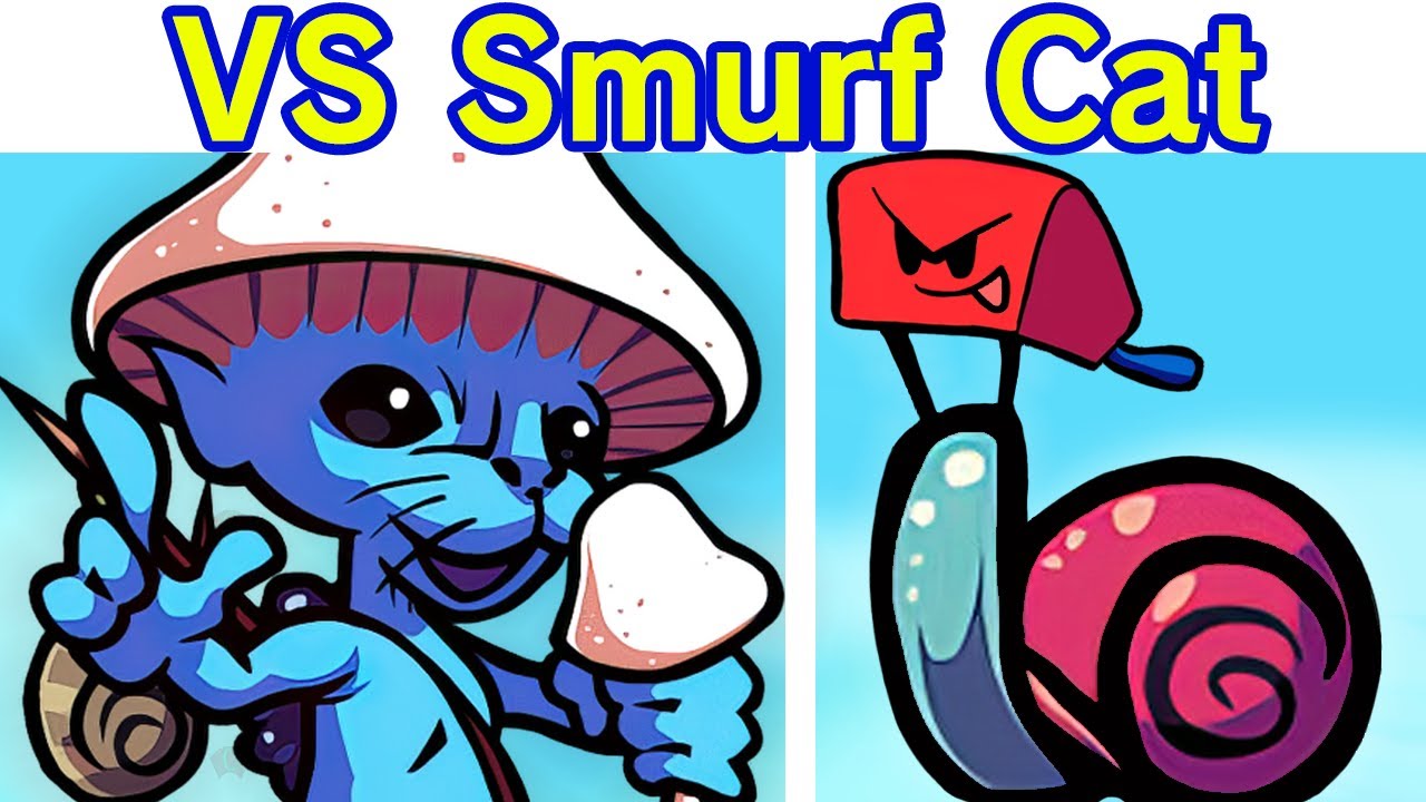 We live, we love, we lie, we funk | FNF VS Smurf Cat Meme
