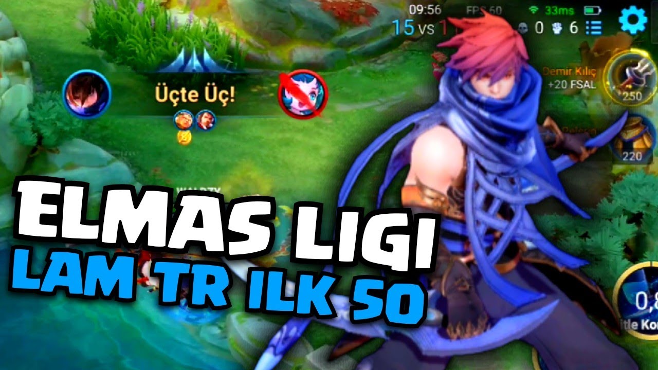 Honor Of Kings ELMAS LİGİ LAM TR İLK 50 EFSANE MAÇ