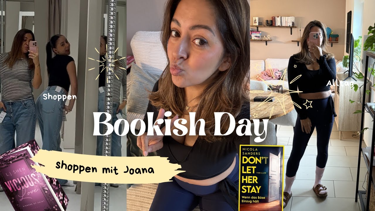 Shoppen mit Joana 📚 Bookish Day & meine Leseflaute | Rosislife 