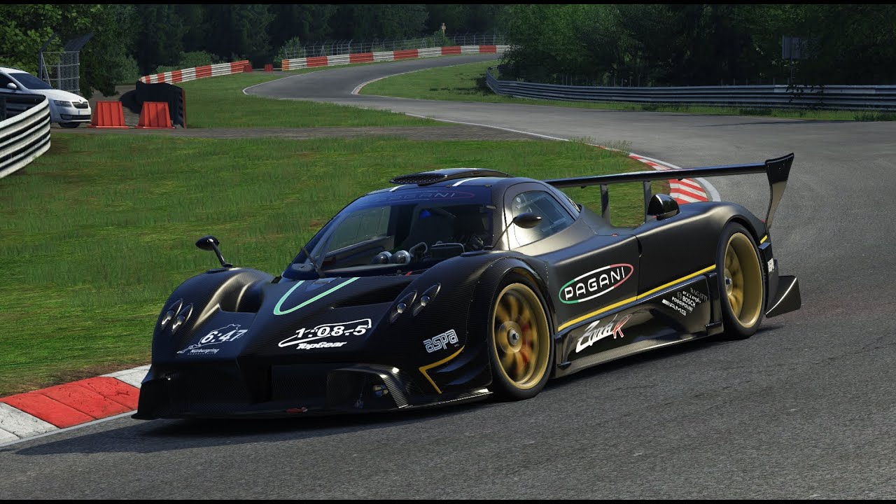 Pagani Zonda R - Nordschleife World Record 6:19:001 - Assetto Corsa