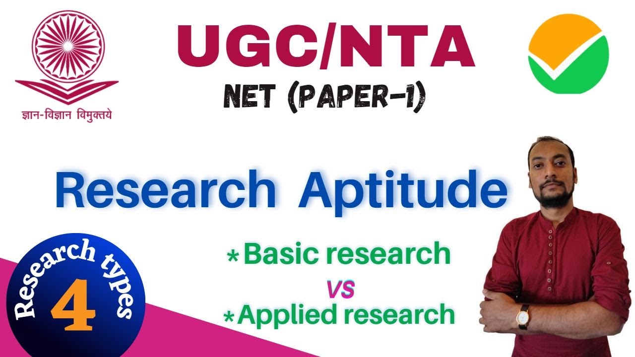 Basic Research vs Applied Research | Research Aptitude for NTA UGC NET Paper 1| Research Methodology
