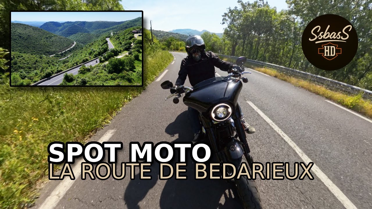 Harley-Davidson Sport Glide - La Route de Bédarieux