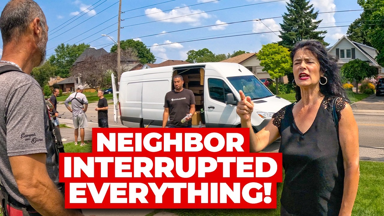 A Neighbor PULLED UP While We Were Helping a Senior Couple… What Happened Next Was UNREAL
