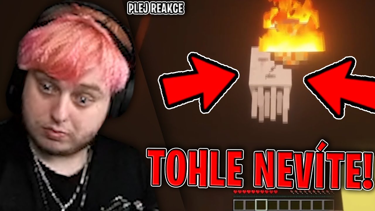 TYHLE TAJNOSTI NEZNÁTE O MINECRAFTU!!! | Morry REAGUJE na Plej