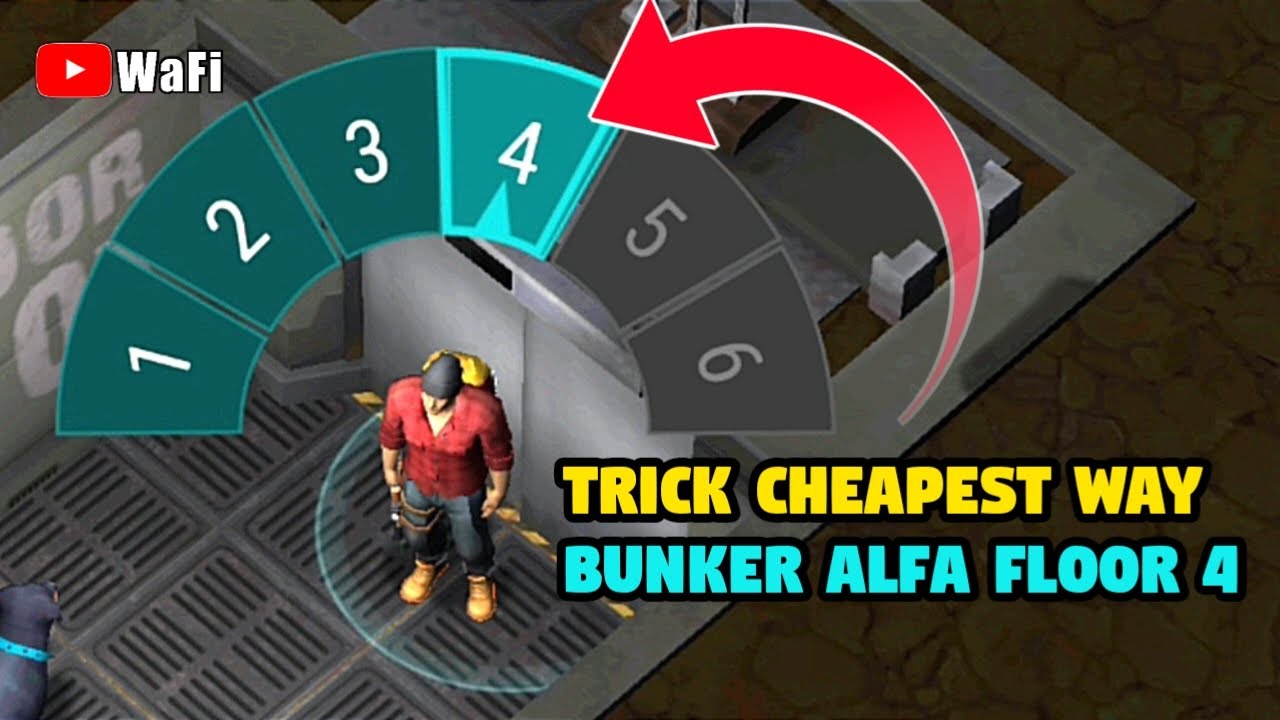 Trick Bunker Alfa Floor 4 (Heavy Turret) Last Day on Earth Survival