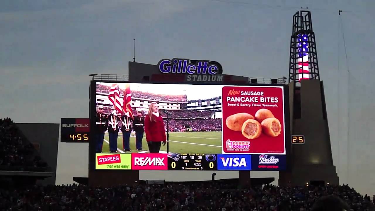 NFL National Anthem - Katherine Doherty 2010