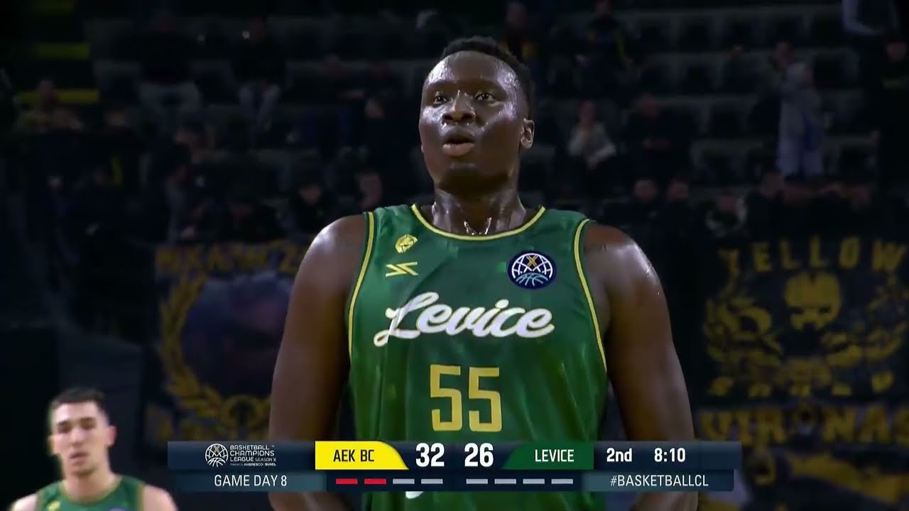 Akol Mawein 2025-26 Basketball Champions League Highlights
