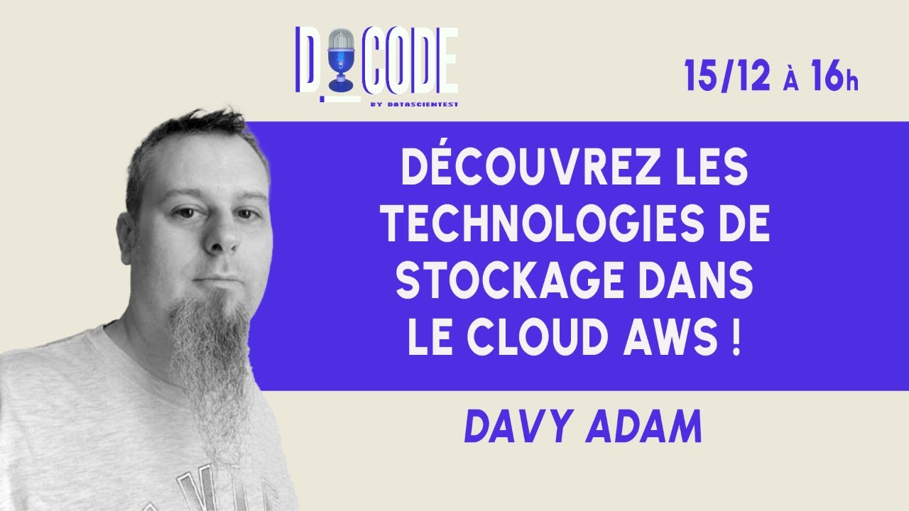 Découvrez les technologies de stockage dans le cloud AWS !