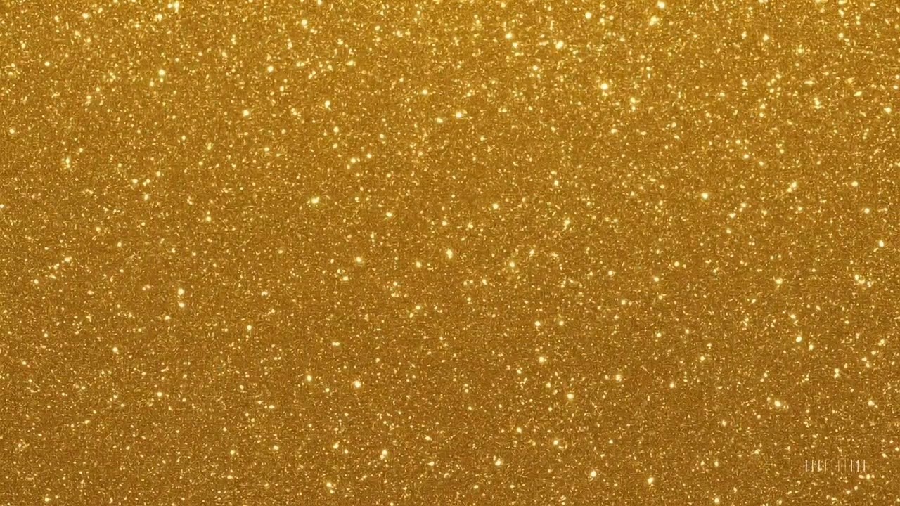 ✨Shiny Golden Aesthetic Background | Chill Christmas | New Year | Glitter Vibes | 1h✨