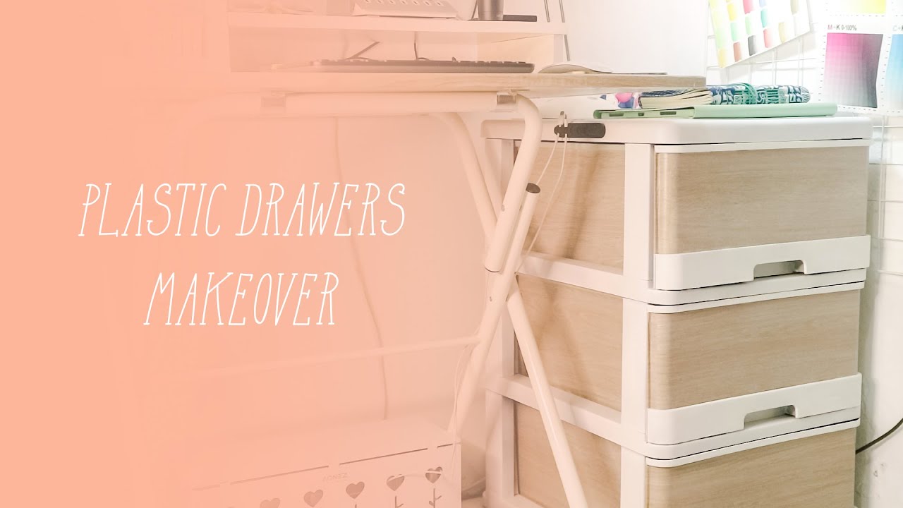 Plastic Drawers Makeover | 70's House Makeover | Indonesia