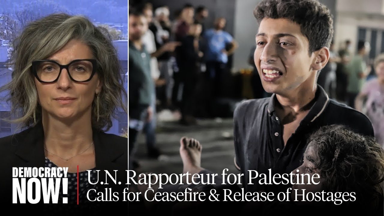 U.N. Rapporteur for Palestine: War Risks 