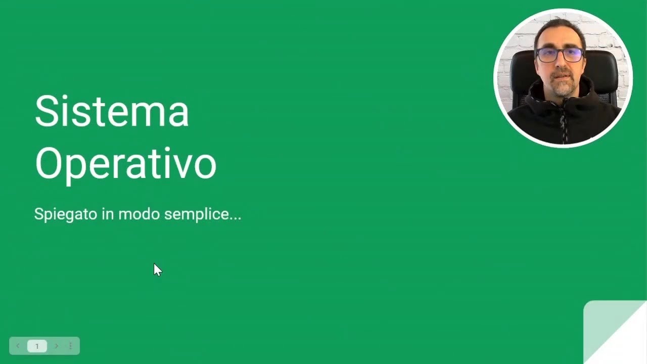 Corso di Informatica per Principianti  - Lezione 09: Il Sistema Operativo
