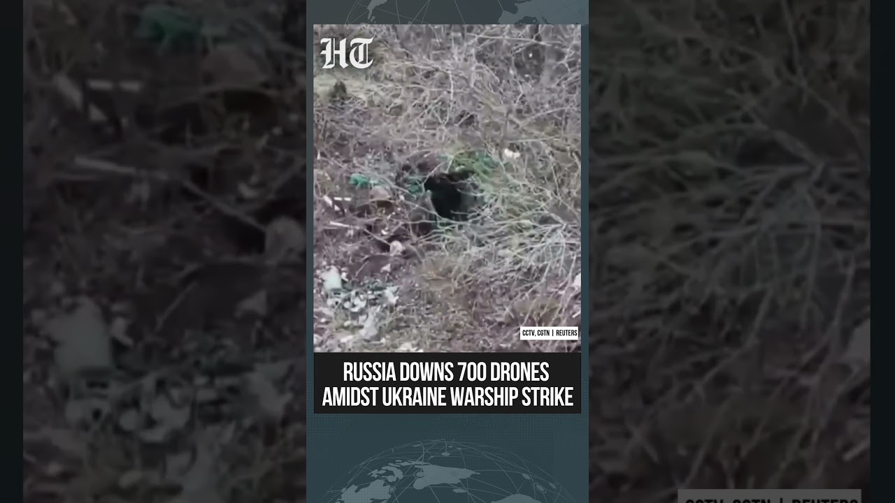 Russia Repels Massive Drone Attack, Ukraine Targets Warship in Black Sea | #geopolitics