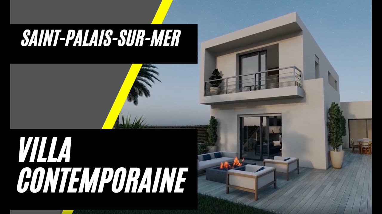 Maison contemporaine à vendre à Saint-Palais-sur-Mer en Charente-Maritime (17)!