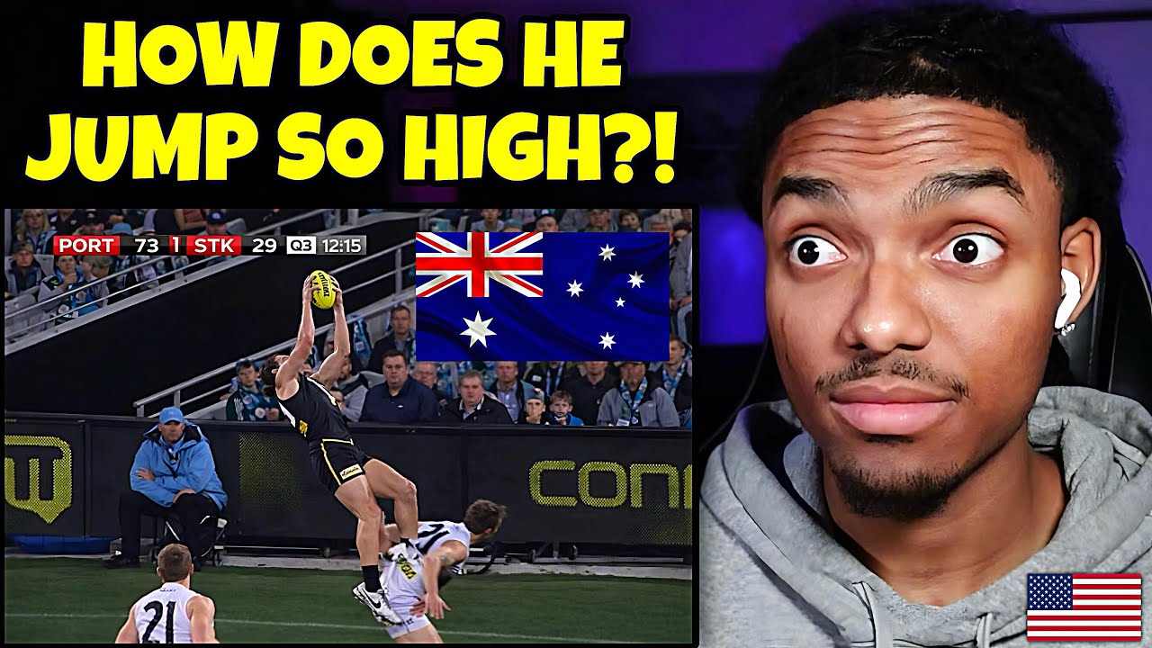 AMERICAN REACTS to Every AFL Mark of the Year Winner (2001&ndash;2019)