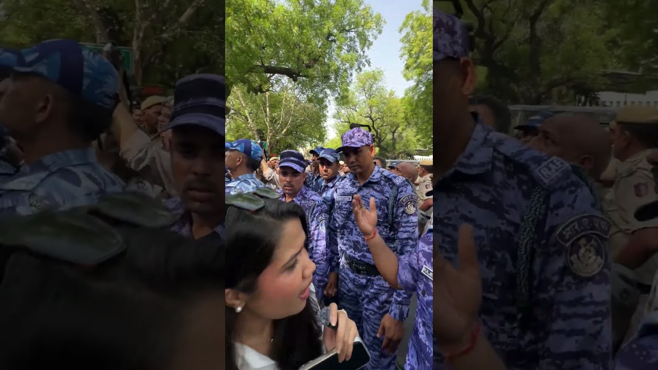 CJP Protest Begins #CJP #News #Shorts #PeekTV #CockroachJanataParty #ParliamentStreet #Delhi
