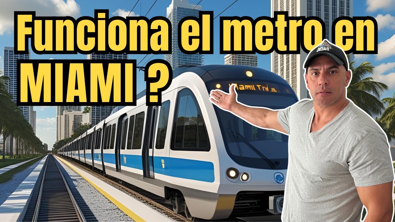 Miami sin carro: probé el transporte público… y no es lo que esperaba.
