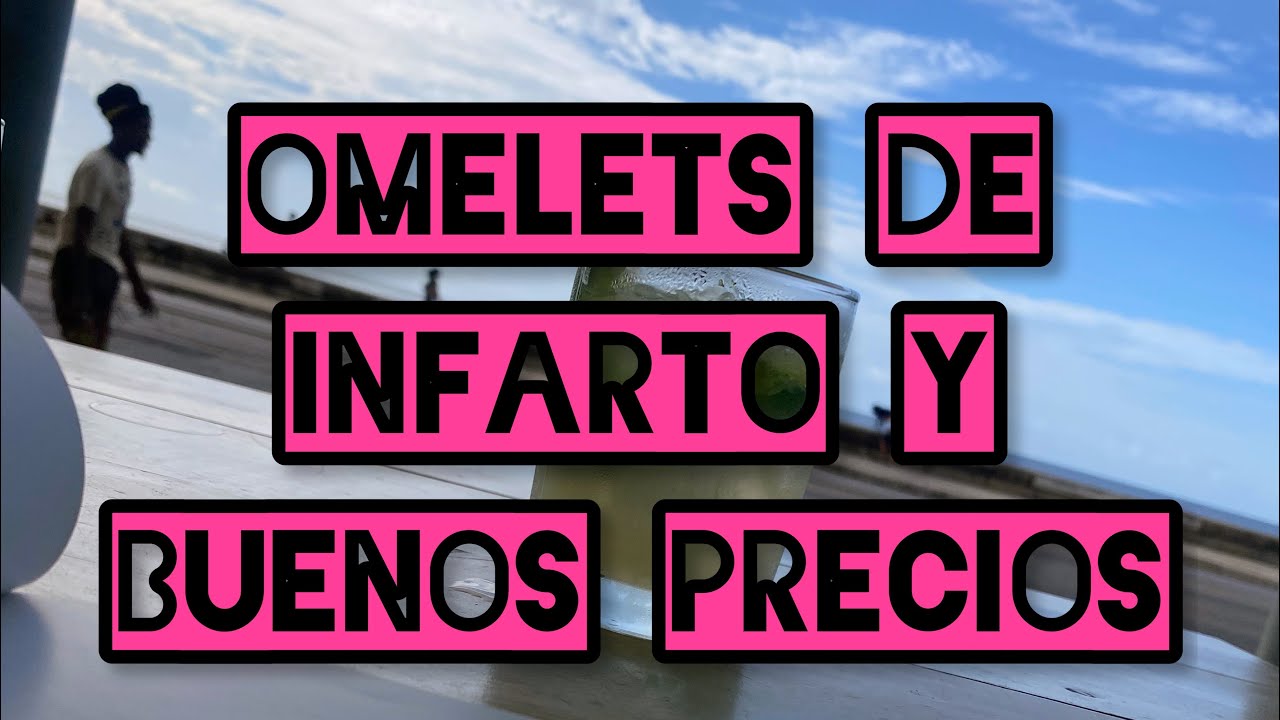 Un CAFÉ al lado de MALECÓN. OMELETS de infarto