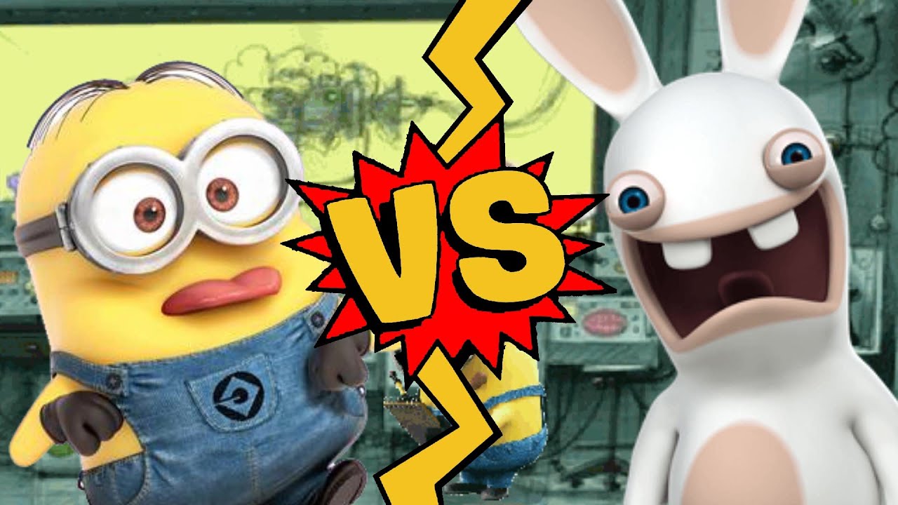 M.U.G.E.N Battles | Dave the Minion vs Rabbid | Despicable Me vs Rayman