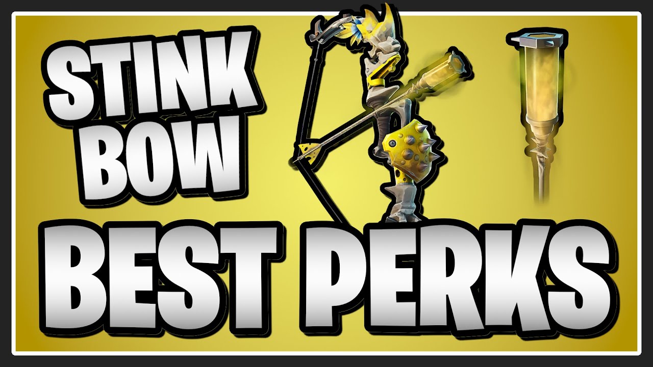 The BEST PERKS for the Primal Stink Bow in Fortnite Save the World!