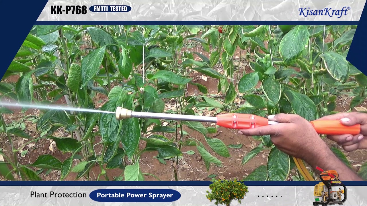 KK-P768 #Portable Power Sprayer Demo Video