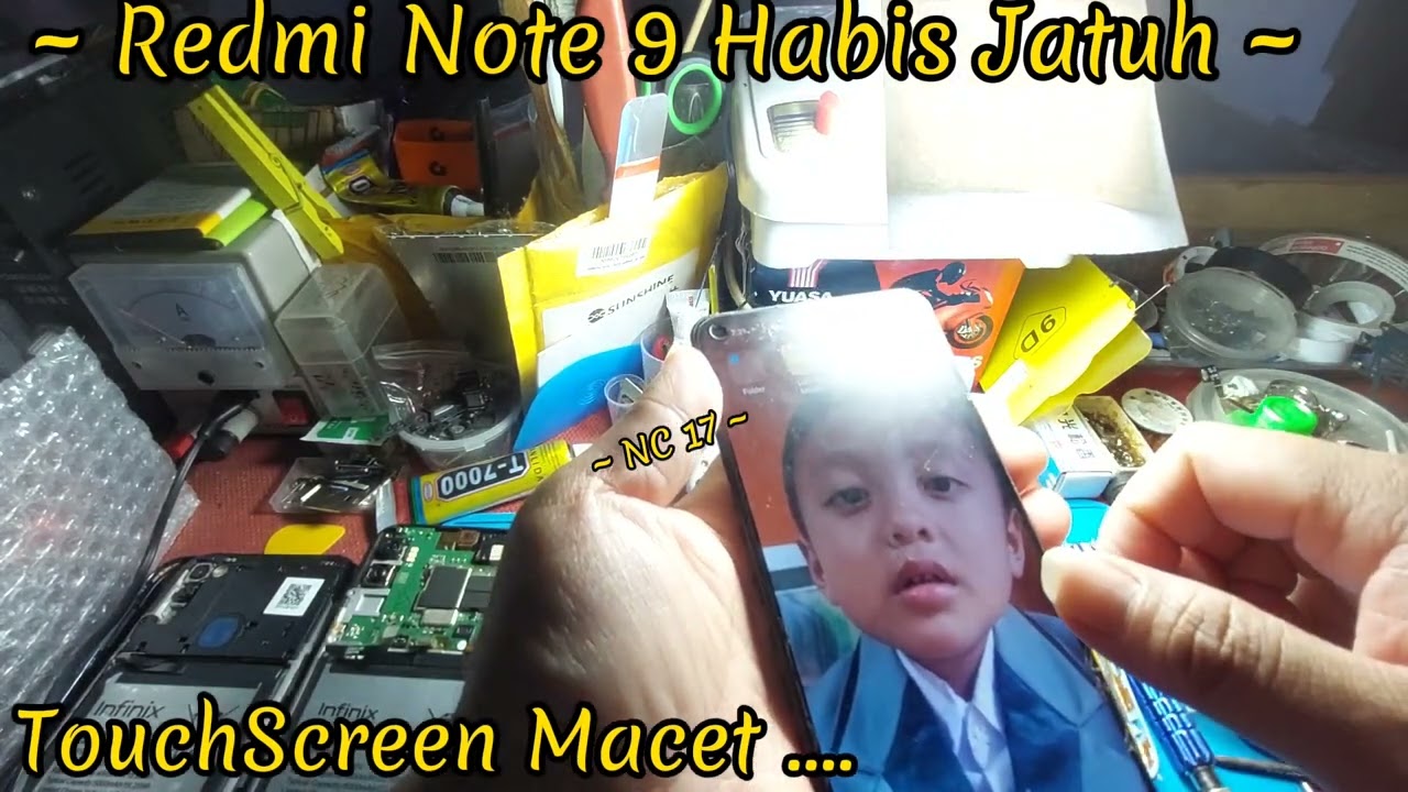 Redmi Note 9 Habis Jatuh Toucsreen Macet