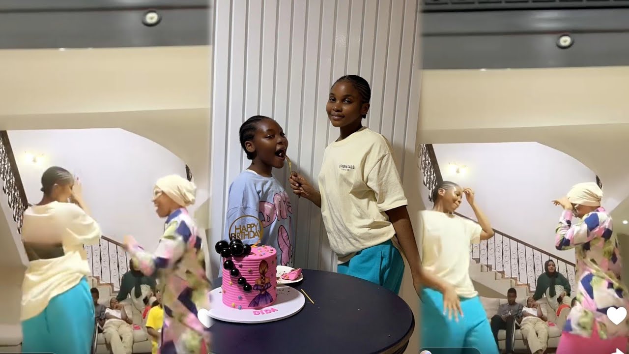 ZUCHU AMFANYIA BIRTHDAY MTOTO WAKE NYUMBANI KWAKE TAZAMA AKIKATA VIUNO NA RAFIKI YAKE