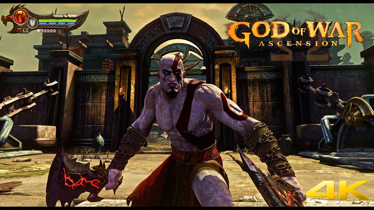 God of War Ascension| White Kratos NG+ | Vertical GamePlay | 4K HDR 60fps