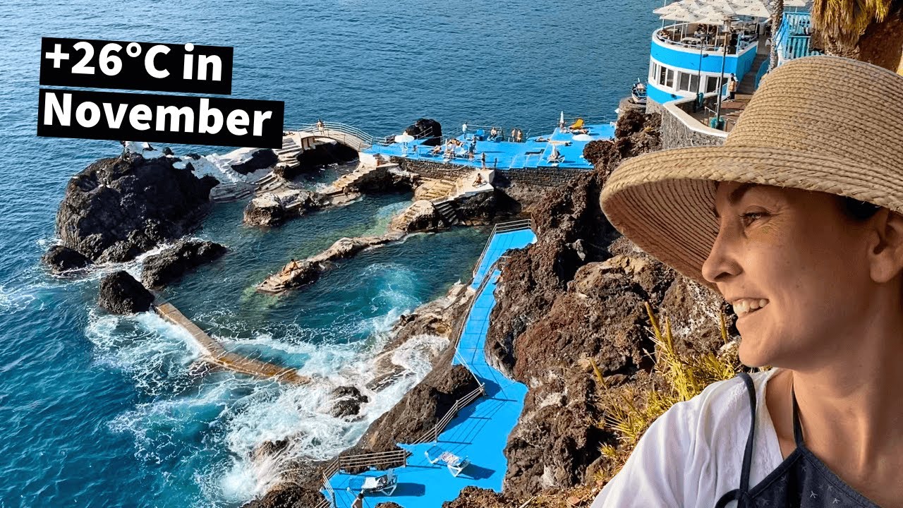Мадейра: Природный бассейн Фуншала - Piscinas Naturais da Doca do Cavacas | Ep. 32