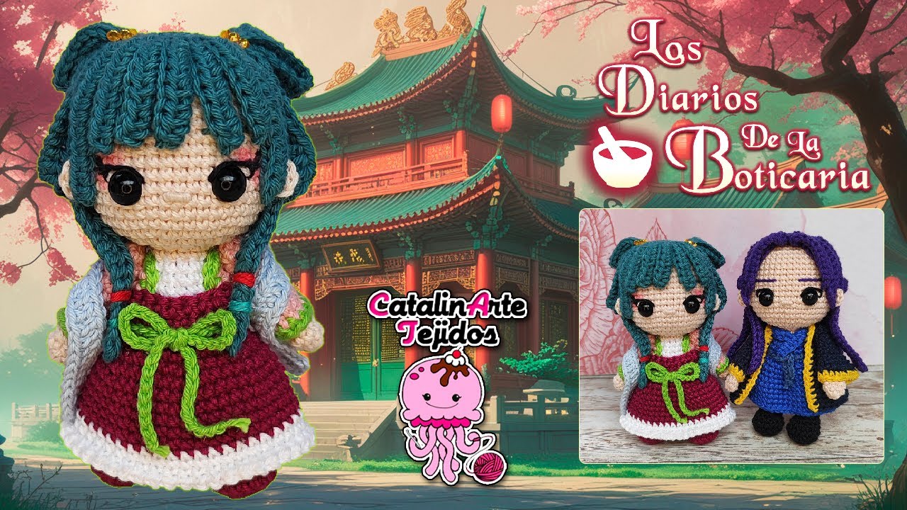 Maomao amigurumi | CatalinArte Tejidos