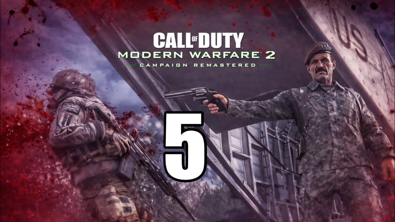 Call Of Duty Modern Warfare 2 Campaign Remastered - Part 5 (No Commentary) 4K
