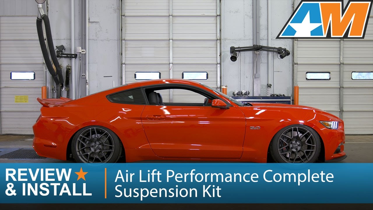 2015-2017 Mustang Air Lift Performance Complete Suspension Kit - Digital Review & Install