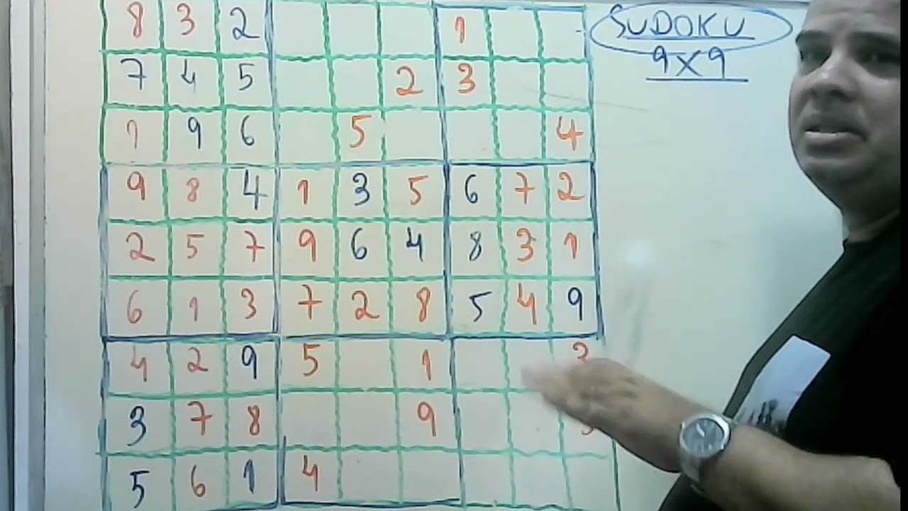 COMO JOGAR SUDOKU 9X9 ?