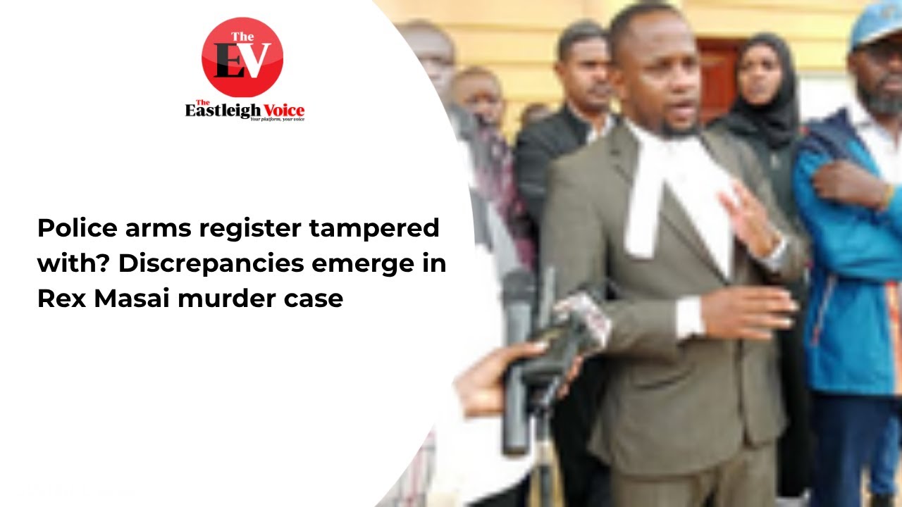 Police arms register tampered with? Discrepancies emerge in Rex Masai murder case