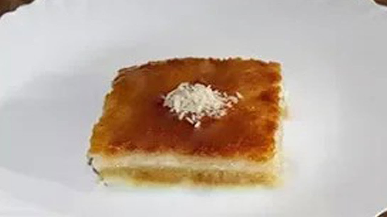 بسبوسة بالقشطة😎👌🔥لرمضان والمناسبات هتشرفك فى العزومات بطعم خرافى 😎👌🔥