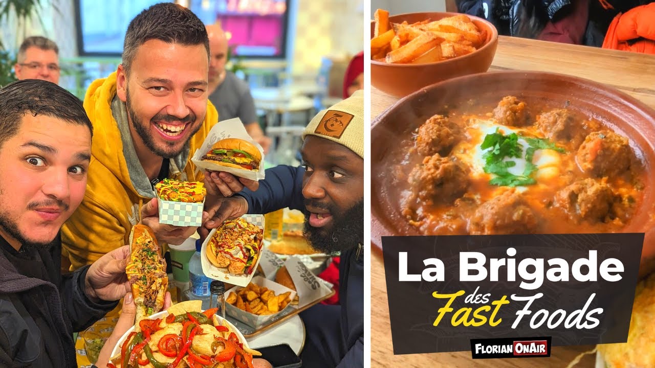 Exceptionnel ! La BRIGADE des FAST FOODS REVIENT : 3 RESTOS en 6 heures ! - VLOG 1386