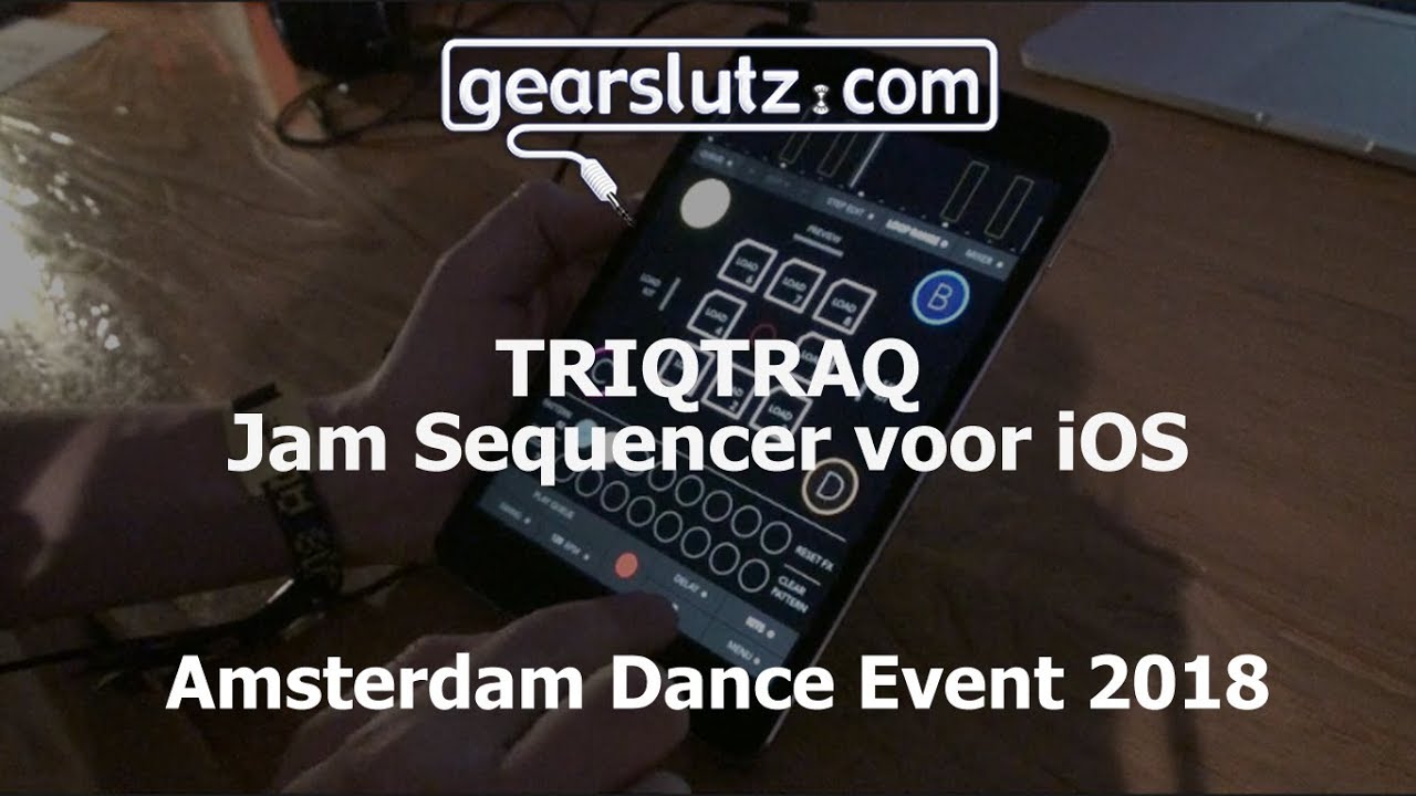 TriqTraq Jam Sequencer for iOS @ ADE 2018