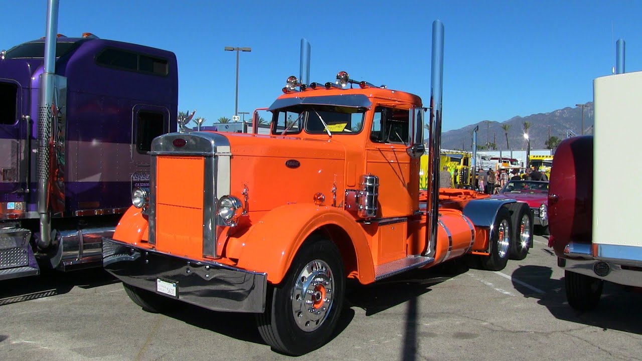 Gardner Tractor Services' Amazing 1953 Peterbilt 350 At Truckin' For Kids 2013