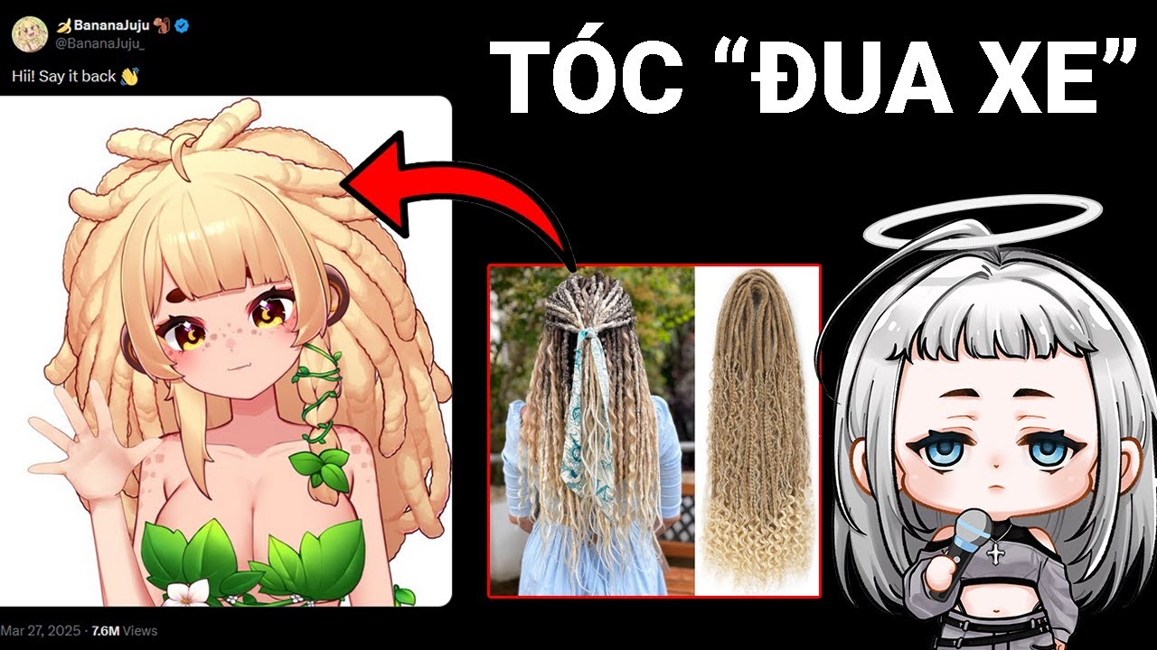 Vtuber bị cảnh sát tóc trên twitter bắt