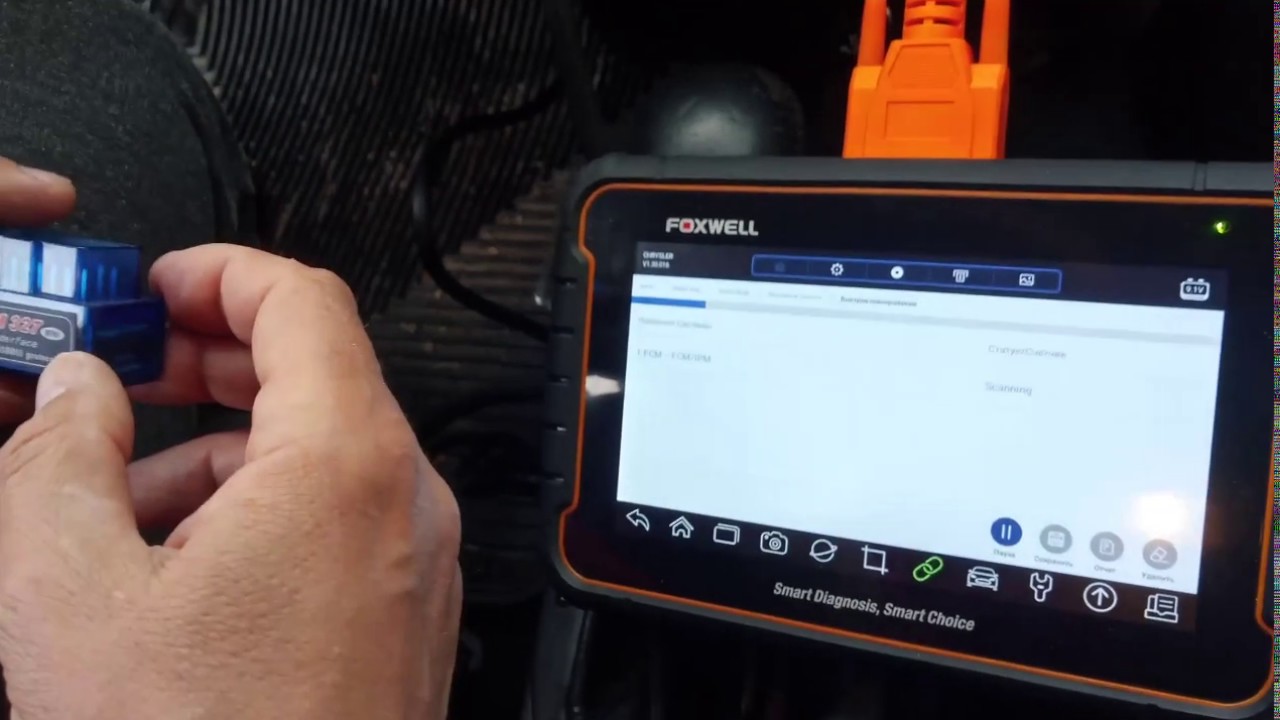 FOXWELL OBD прибор из Китая.
