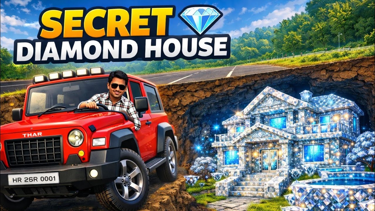 game मैं मुझे मिला secret diamond house 😱